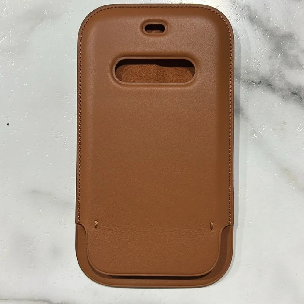 Apple iPhone 12 mini Leather Sleeve New
